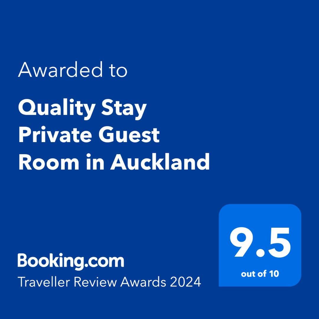 Quality Stay Private Guest Room In Auckland Exterior photo